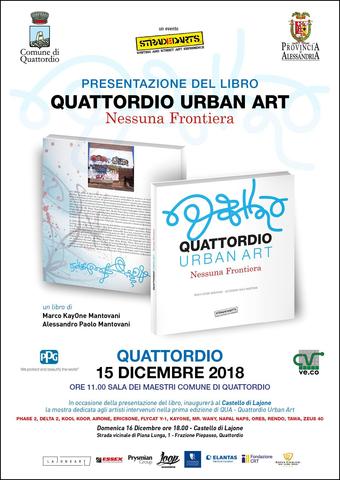 Presentazione libro “QUATTORDIO URBAN ART - NESSUNA FRONTIERA”
