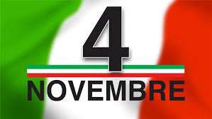 IV novembre - Giornata dell'unità nazionale e delle Forze Armate